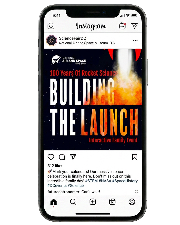 Air and Space social media campaign