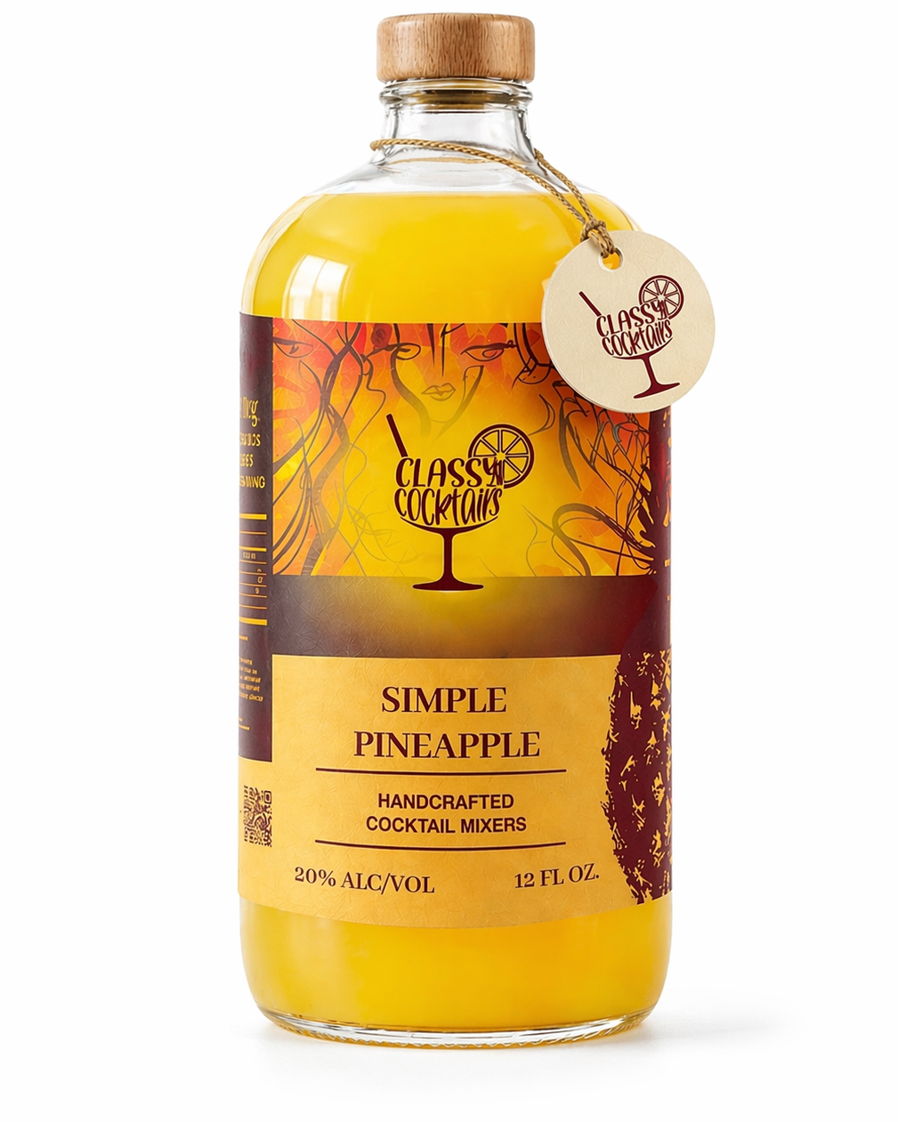 Cocktail Bottle Mockup