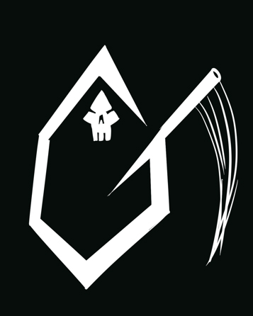 GRIMM Skate rough logo concept