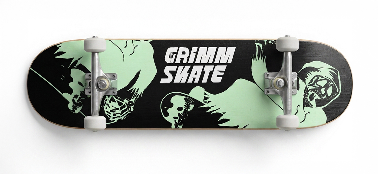 GRIMM Skate skateboard design
