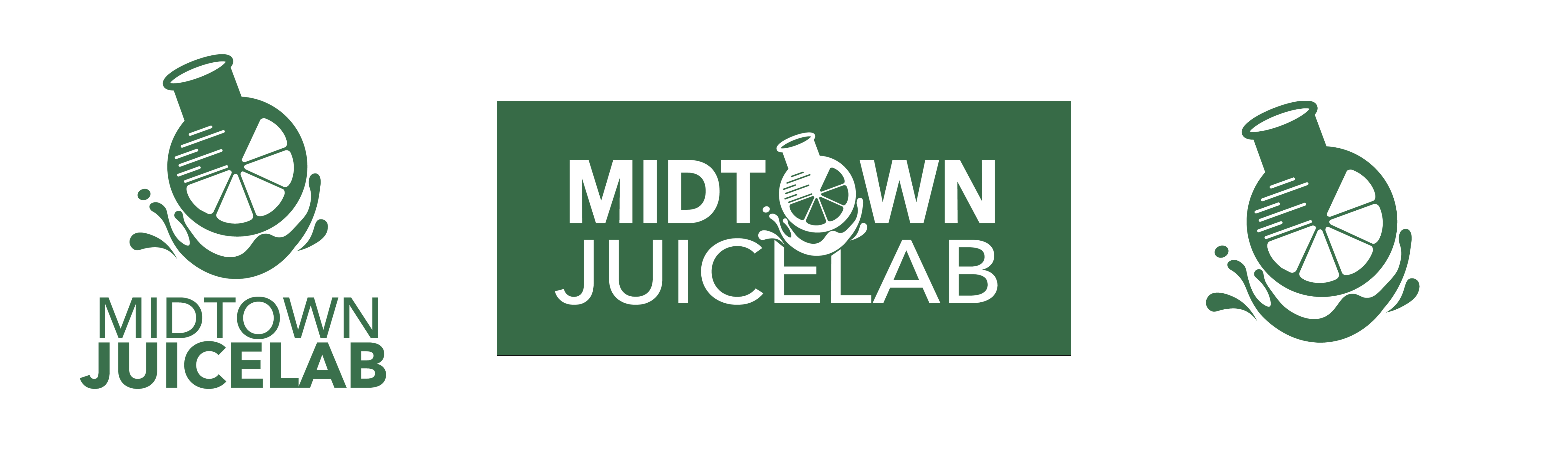 Midtown Juicelab logo system